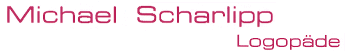 Logo Michael Scharlipp, Logopäde